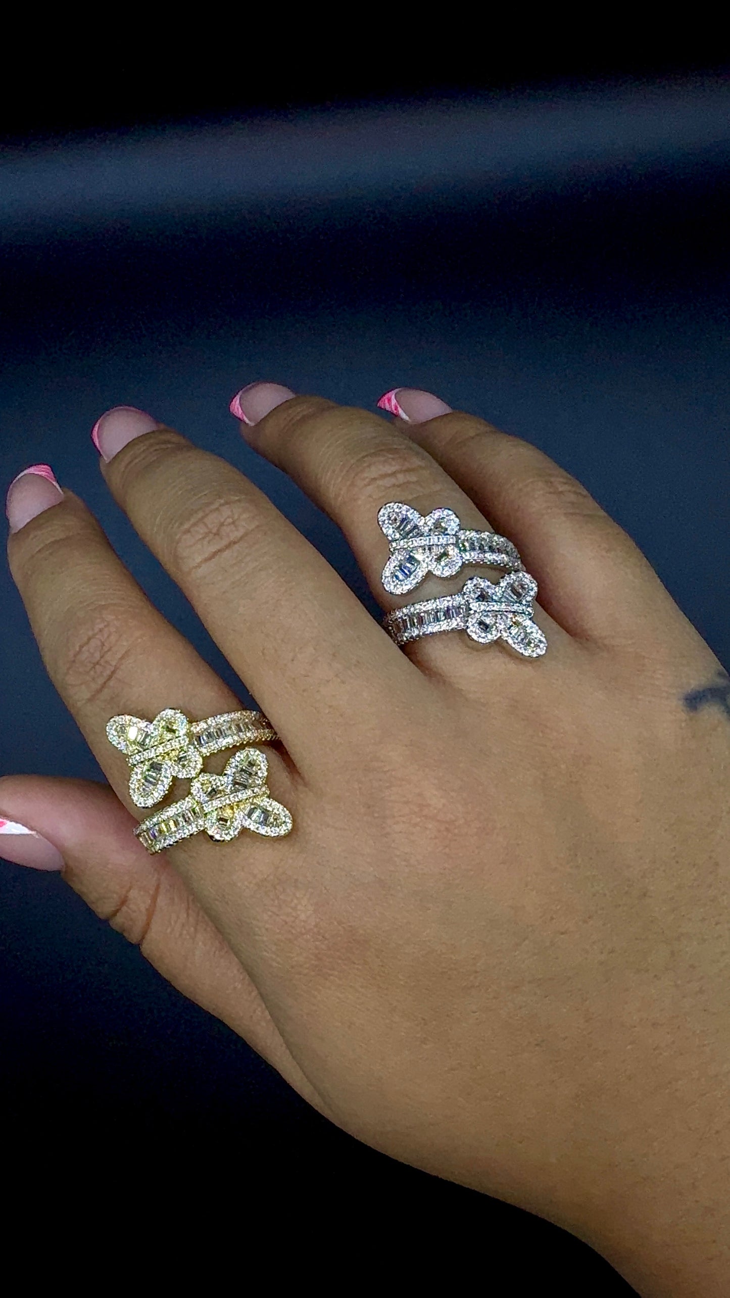 BUTTERFLY WRAP RING