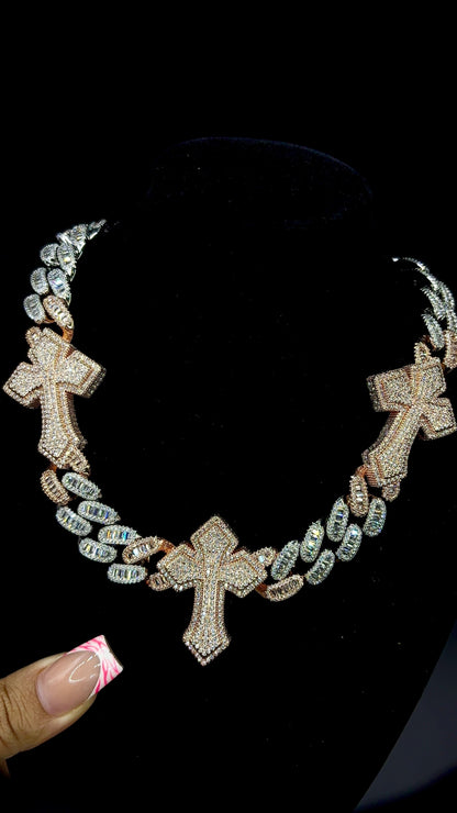 CUBAN CROSS NECKLACE