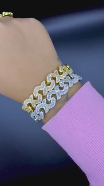 INFINITY CUBAN BRACELET