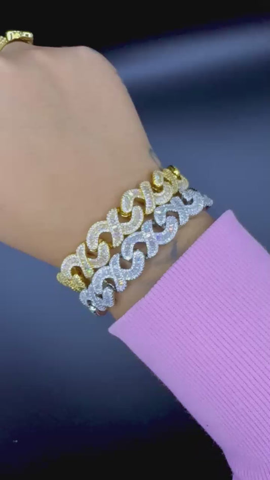 INFINITY CUBAN BRACELET
